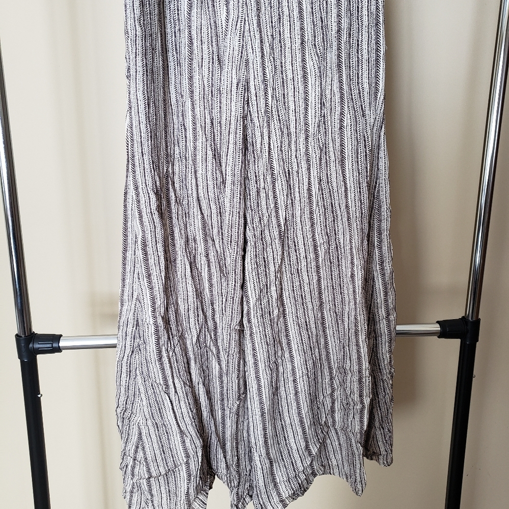 Boho Print Wide Leg Pants